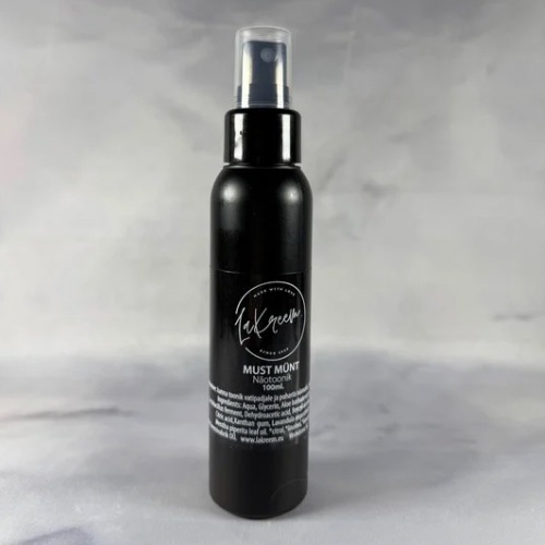 Must Münt. Näotoonik.