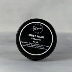 Must Muri. Käpavaha.