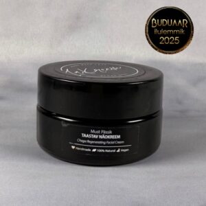 Must Pässik. Taastav näokreem