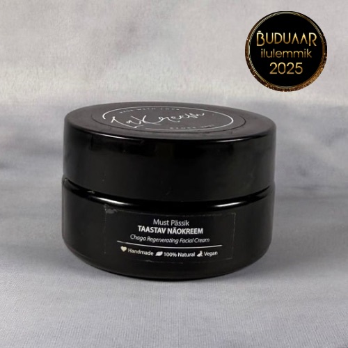 Must Pässik. Taastav näokreem