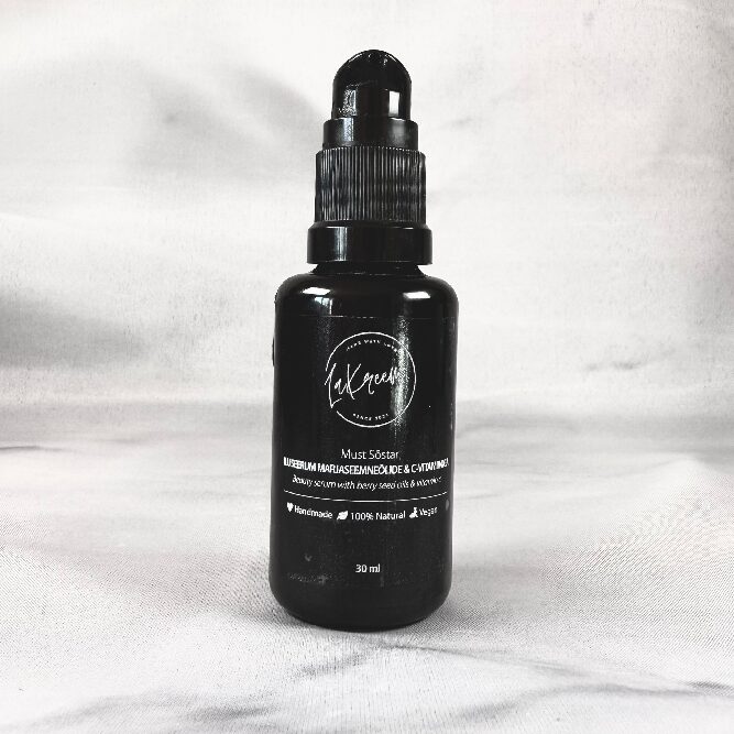 Must Sõstar. Iluseerum marjaseemneõlide & c- vitamiiniga.