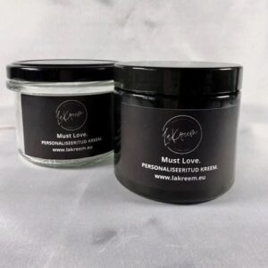 Must Love. Personaliseeritud toode kehale.